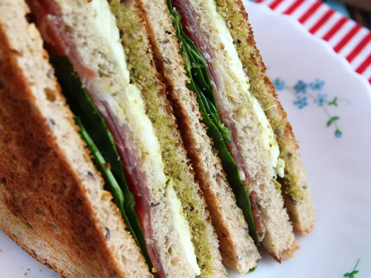 Италиански сандвич клуб - снимка 4