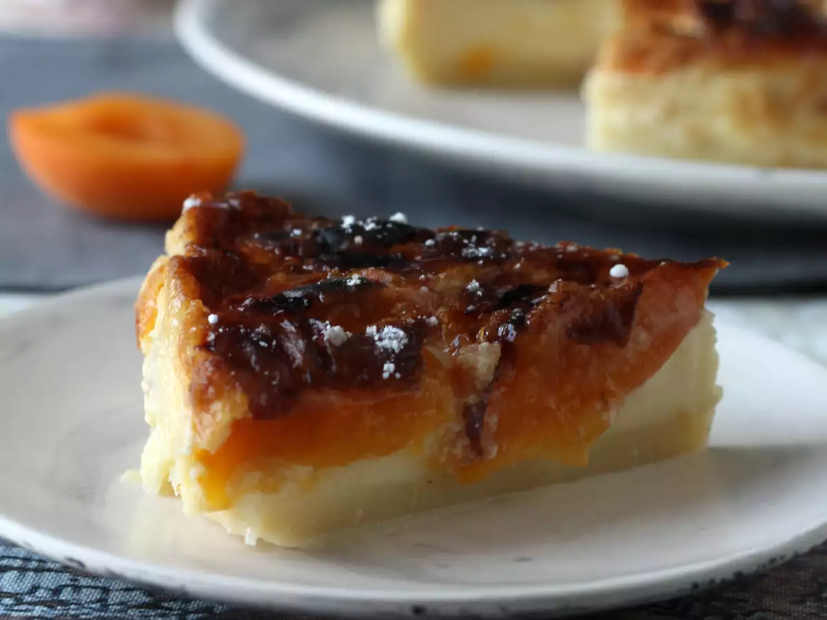 Кайсиев клафутис с Air Fryer - снимка 2