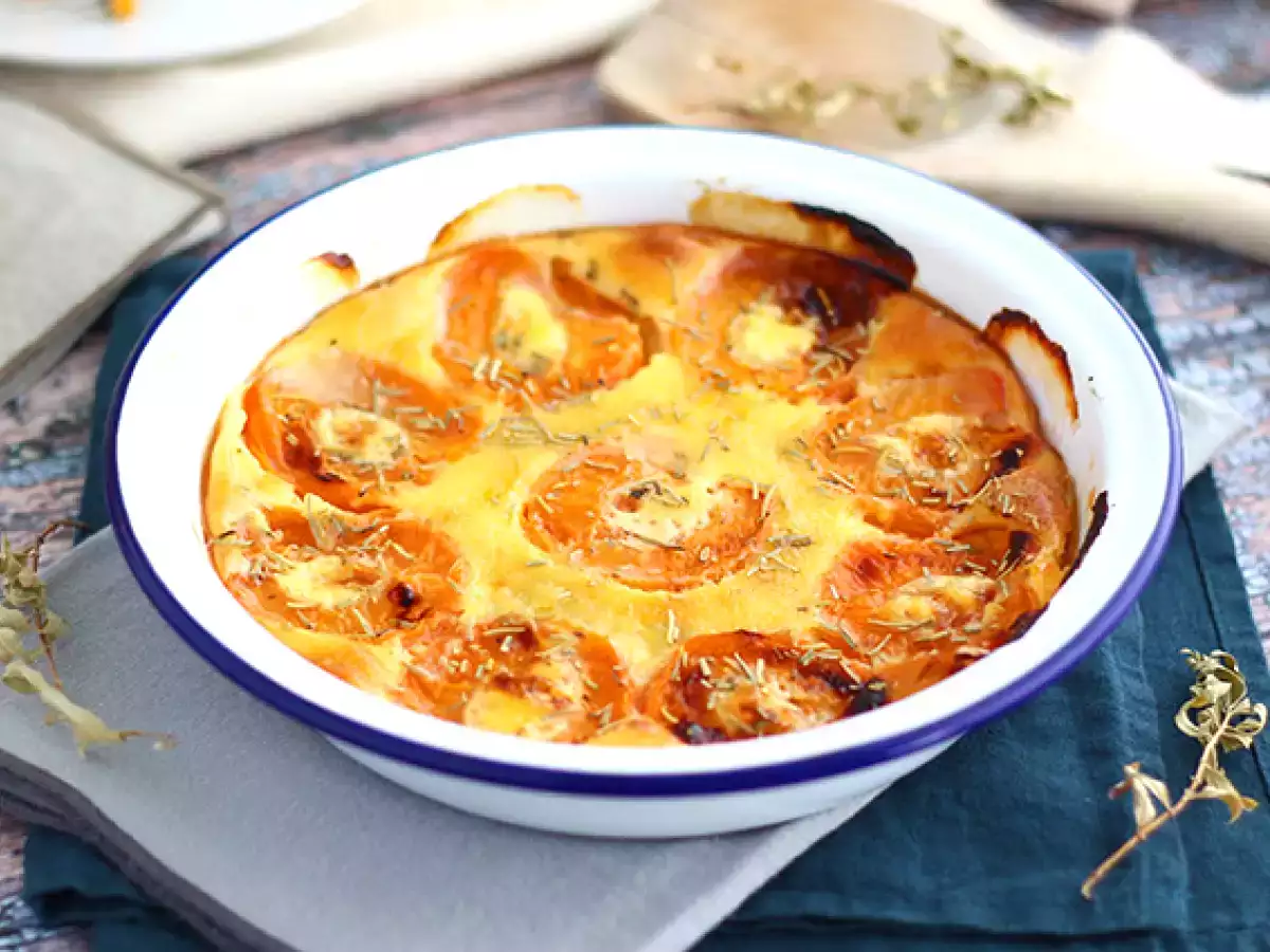 Кайсии и кокосов гратен - снимка 2