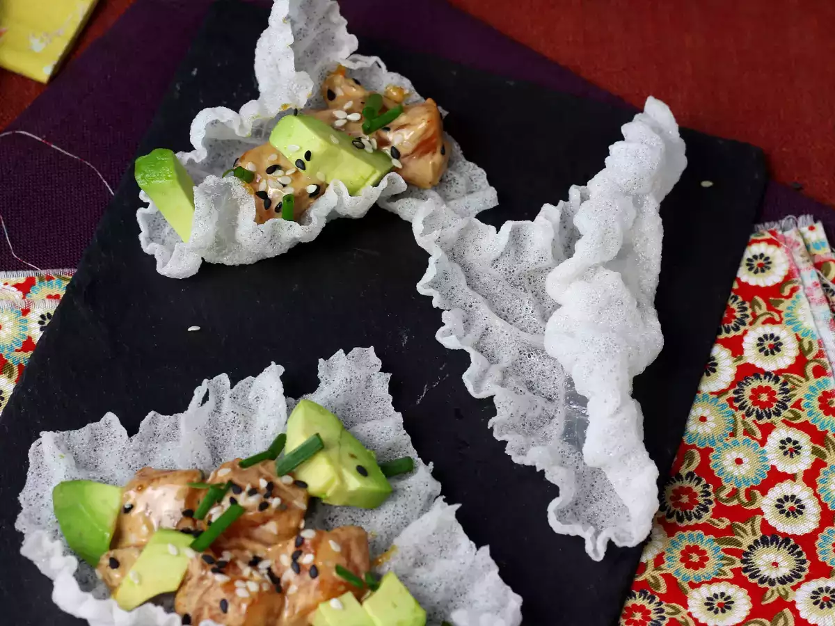 Как да направя чипс с оризова хартия? - снимка 2