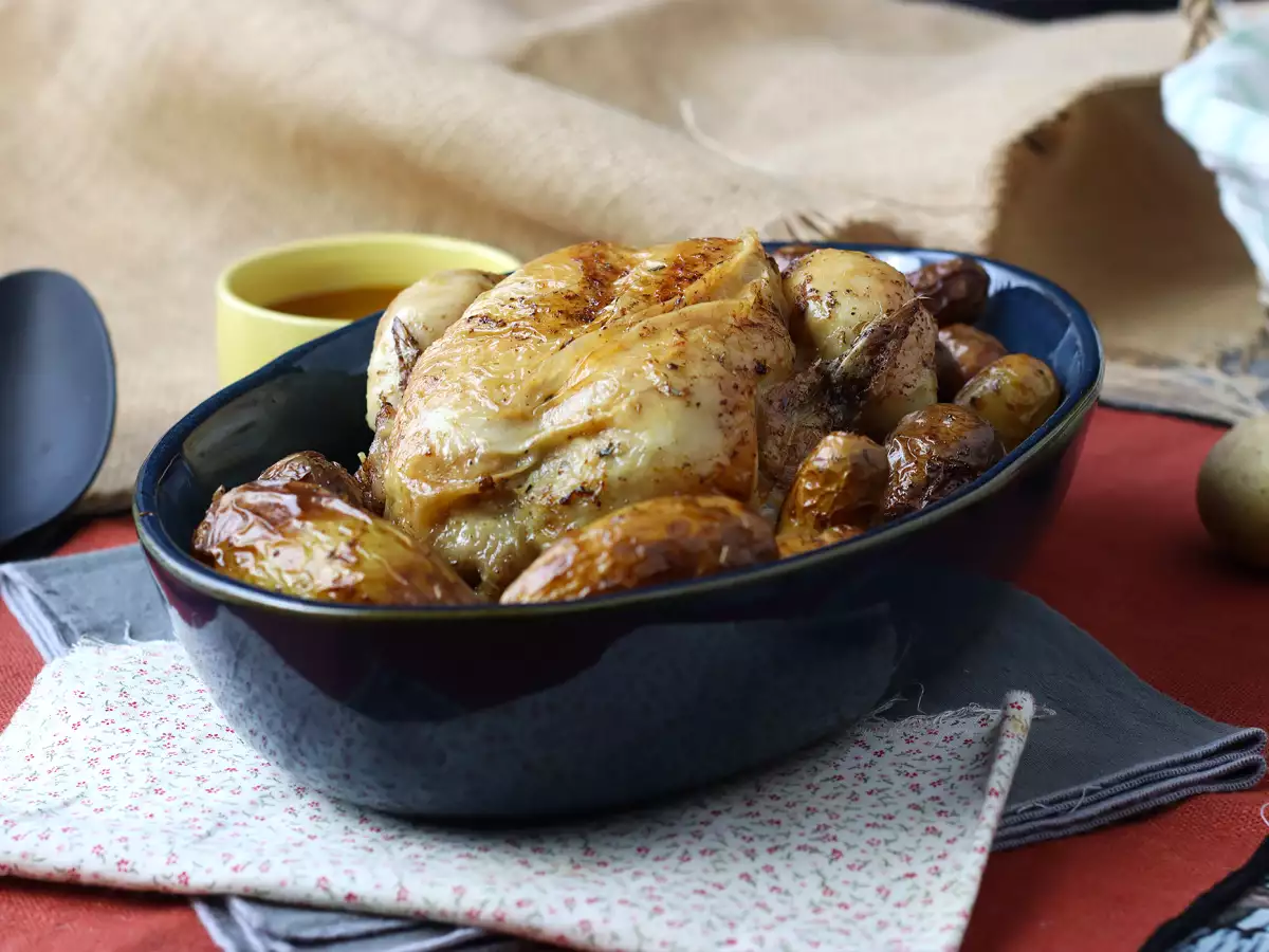 Как да приготвим печено пиле във фритюрник с горещ въздух (Air Fryer)? - снимка 3