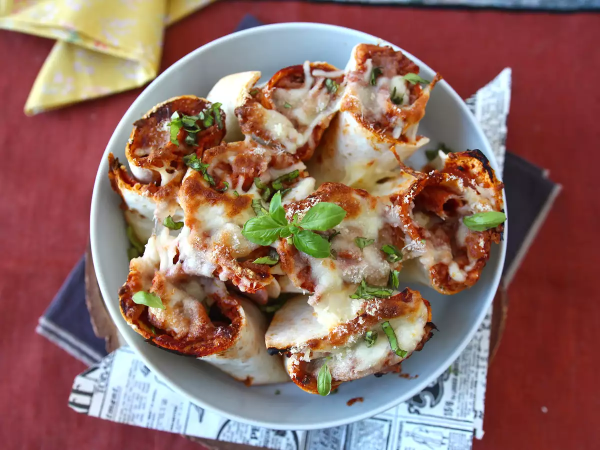 Какво да правим с тортилите Гурме ястие за споделяне, с вкус на пица! - снимка 6