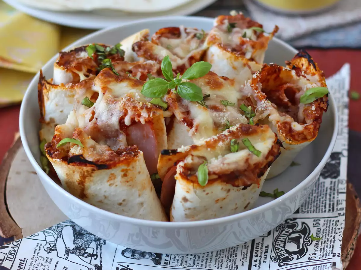 Какво да приготвим с тортили? Вкусно ястие с вкус на пица за споделяне!