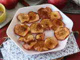 Канелени ябълкови чипсове с Air Fryer, снимка 3