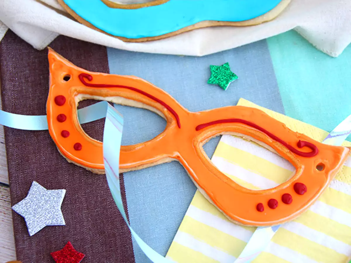 Карнавални маски от къс хляб - снимка 4