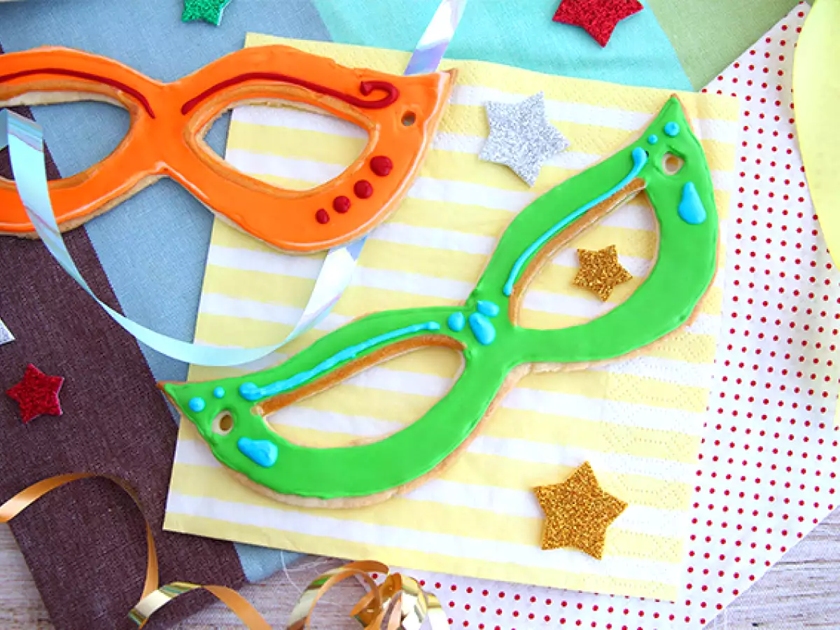 Карнавални маски от къс хляб - снимка 5