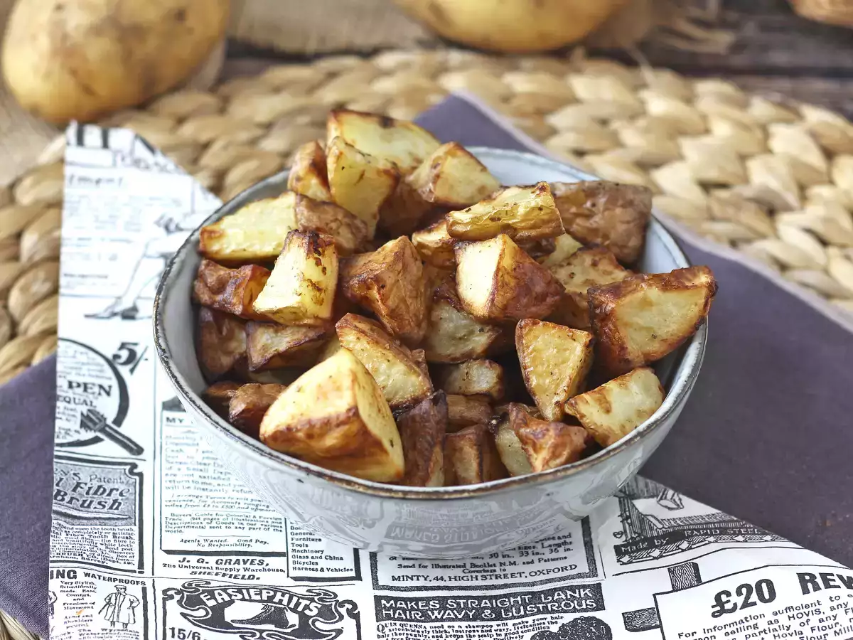 Картофи в сака във фритюрника - снимка 5