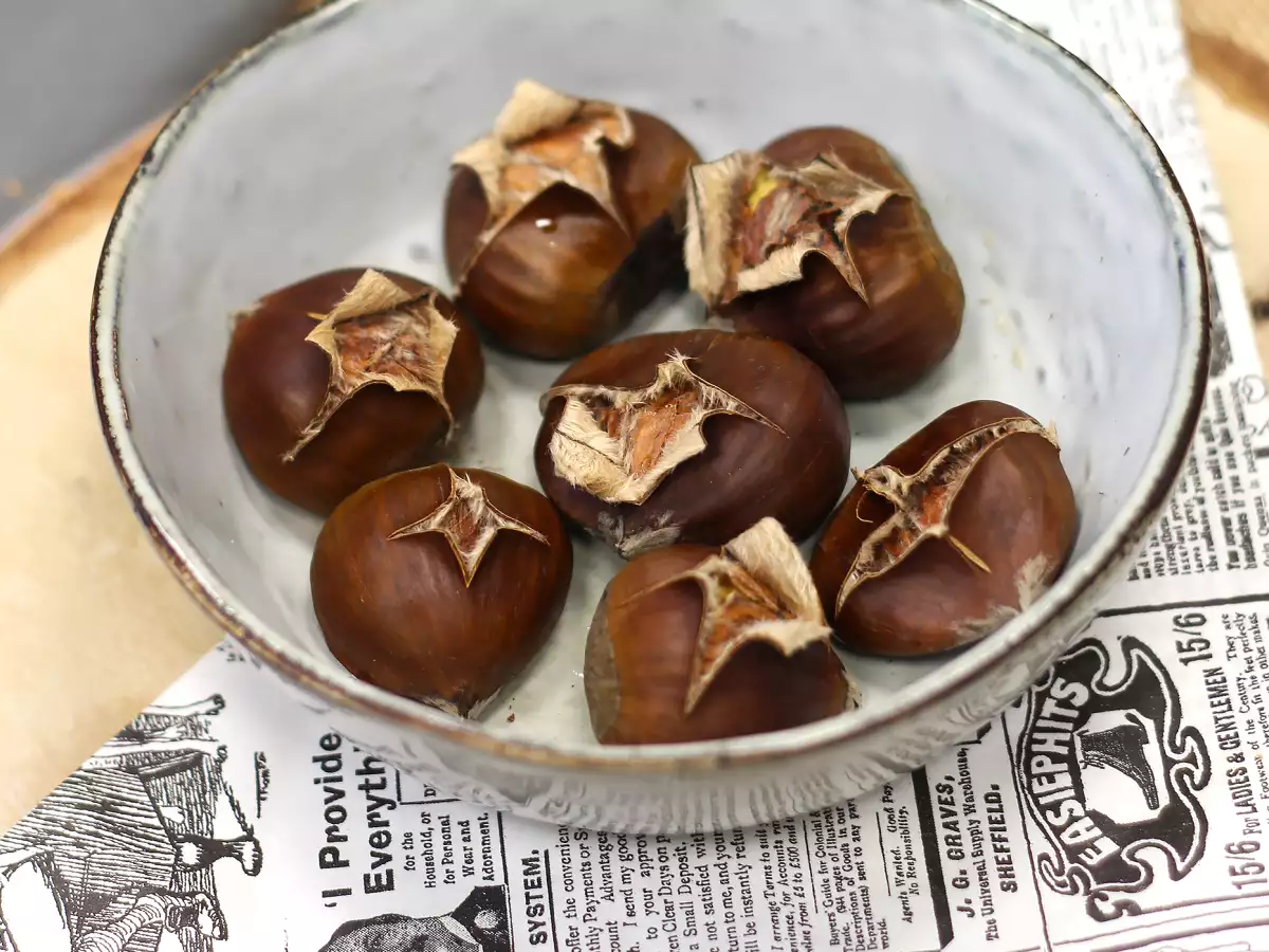 Кестени за микровълнова фурна, готови само за 3 минути! - снимка 3