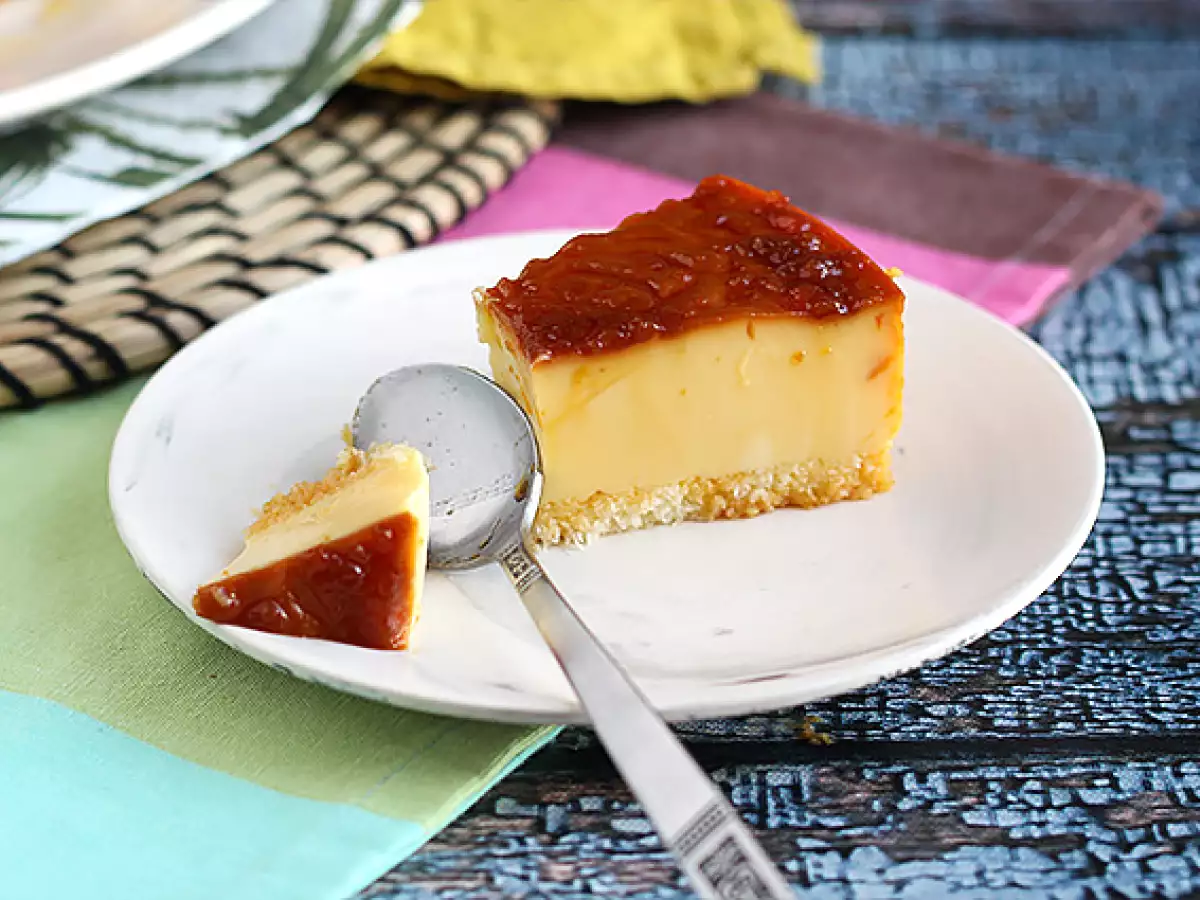 Кокосов флан в Cookeo - снимка 2