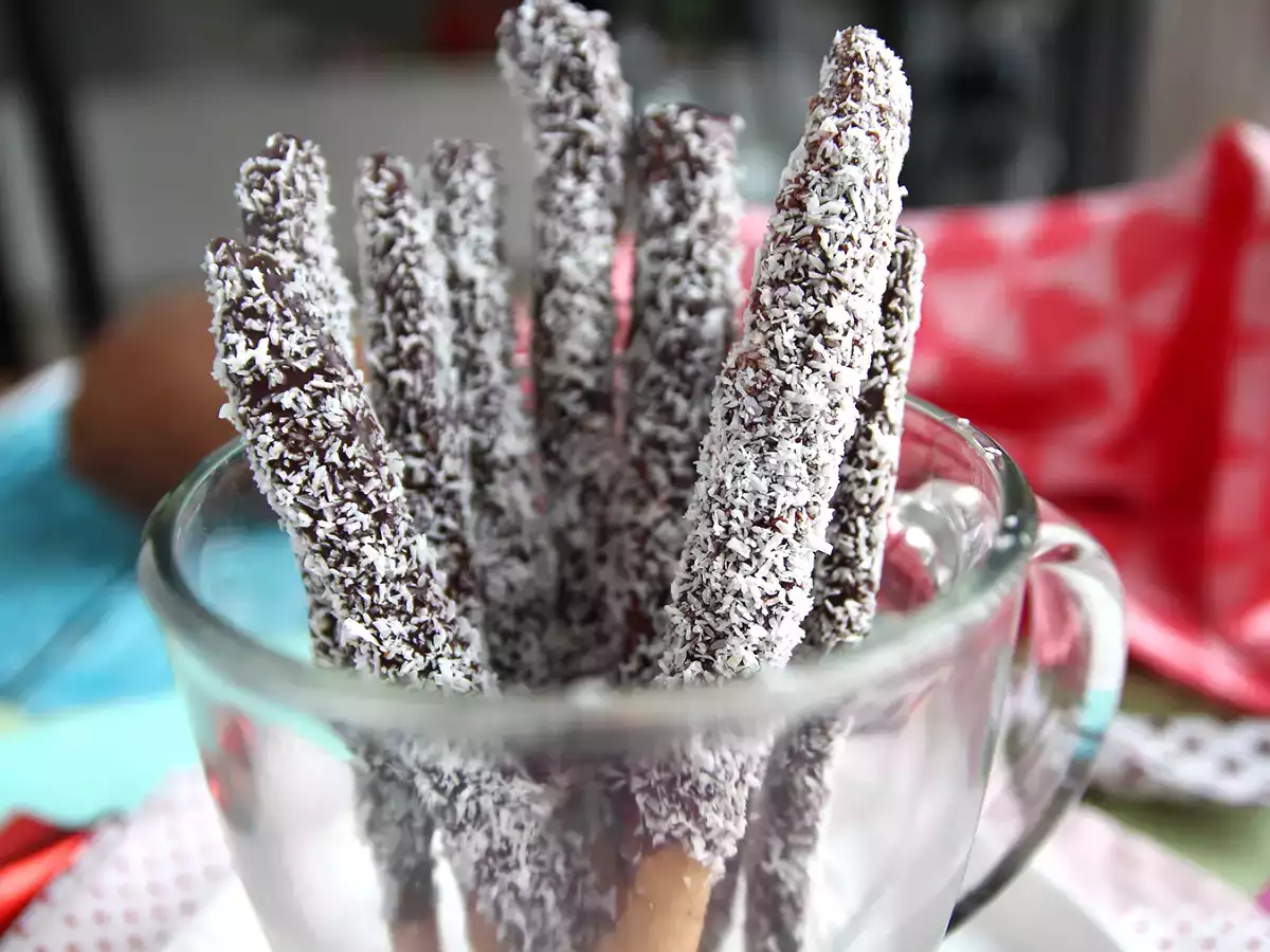 Кокосови микадоси - снимка 2