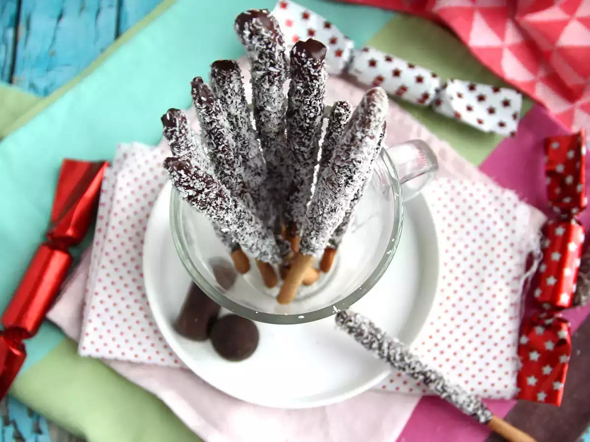 Кокосови микадоси - снимка 4