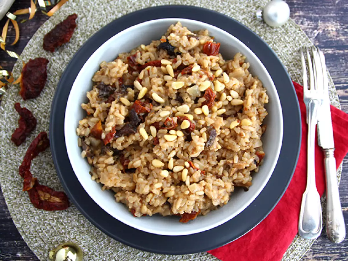 Комплект за ризото с гъби и сушени домати - снимка 4