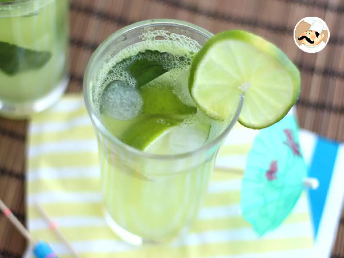 Краставица Мохито, безалкохолен коктейл - снимка 2