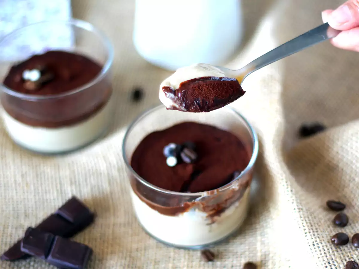 Крем от кафе с ганаш и какао - снимка 2