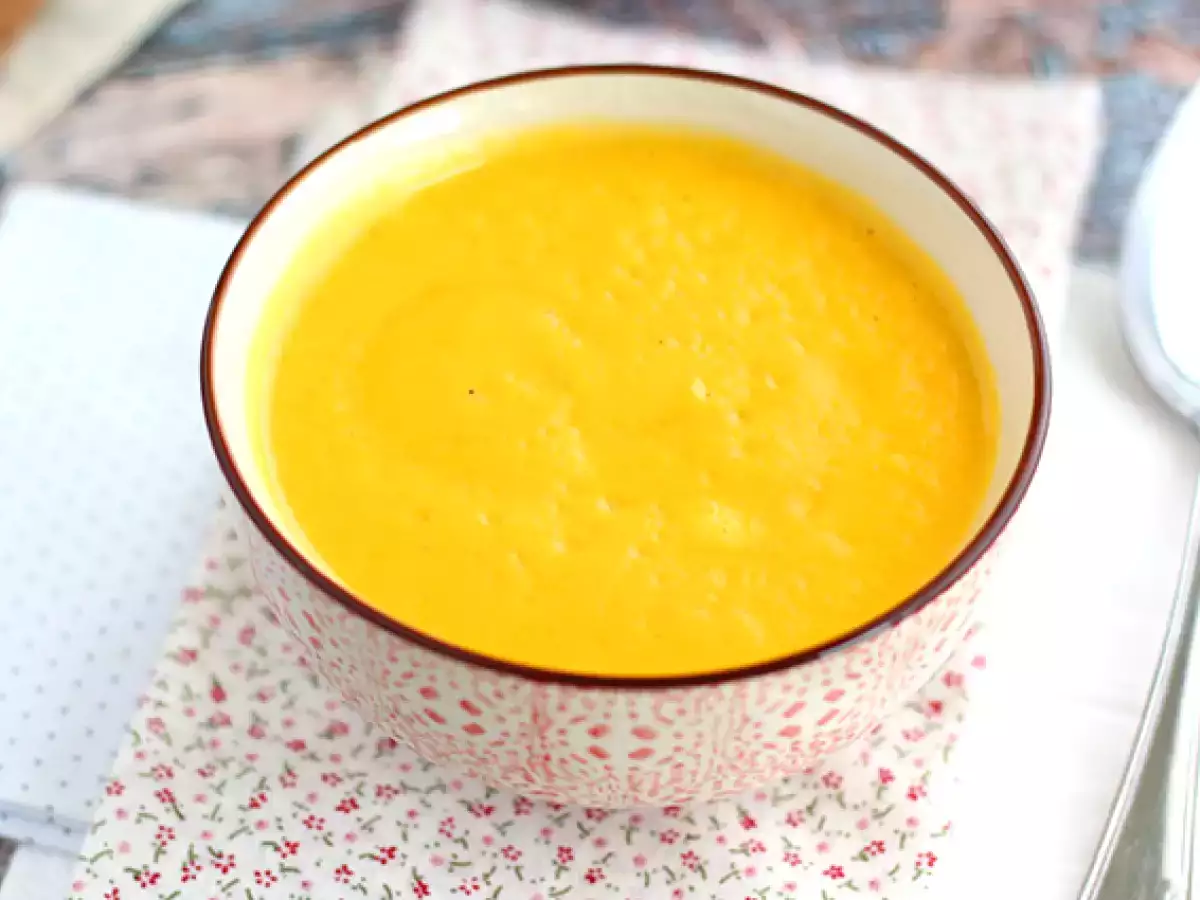 Крем супа от тиква с люти чушки - снимка 2