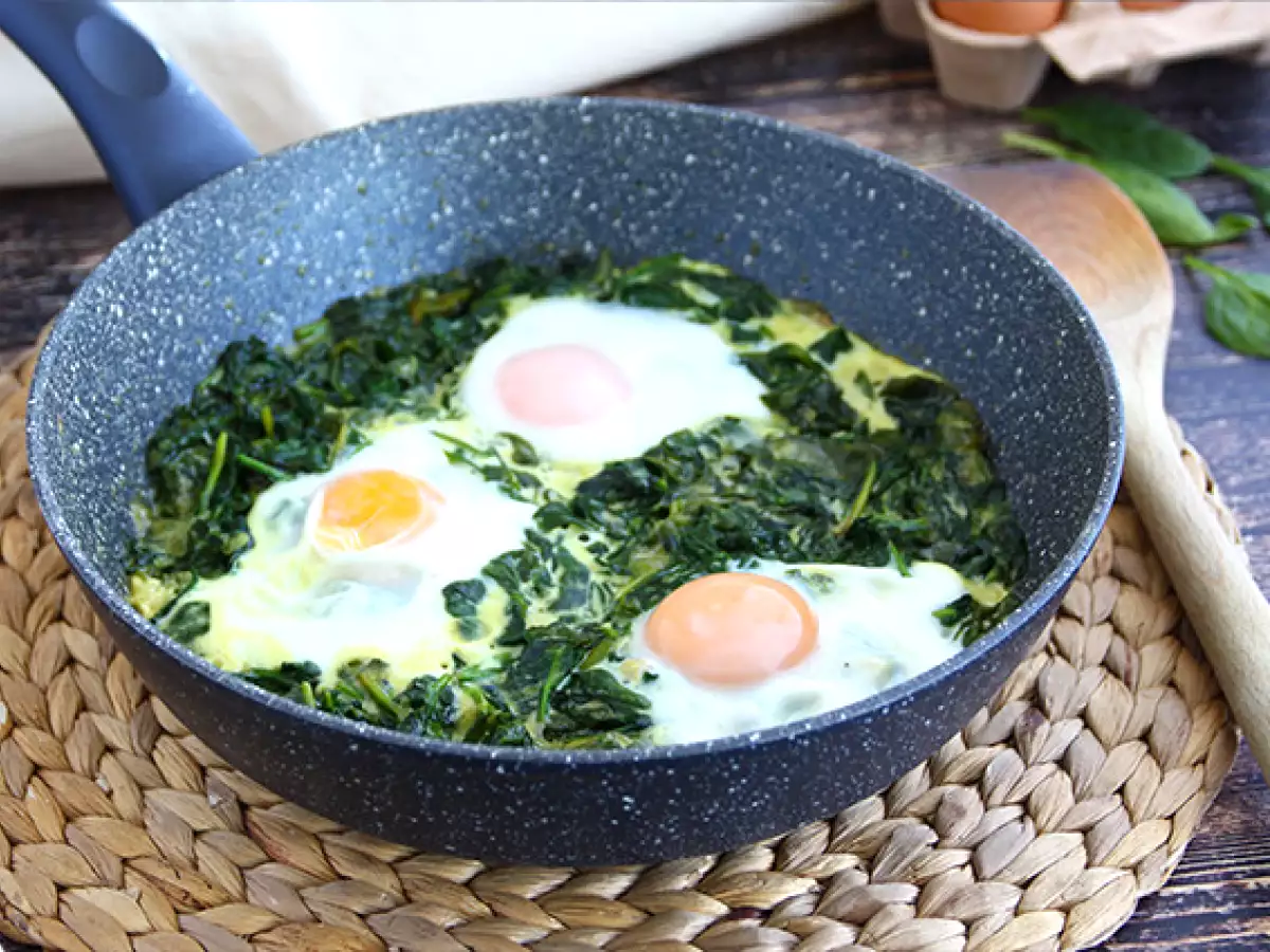 Кремиран спанак и яйца - снимка 5