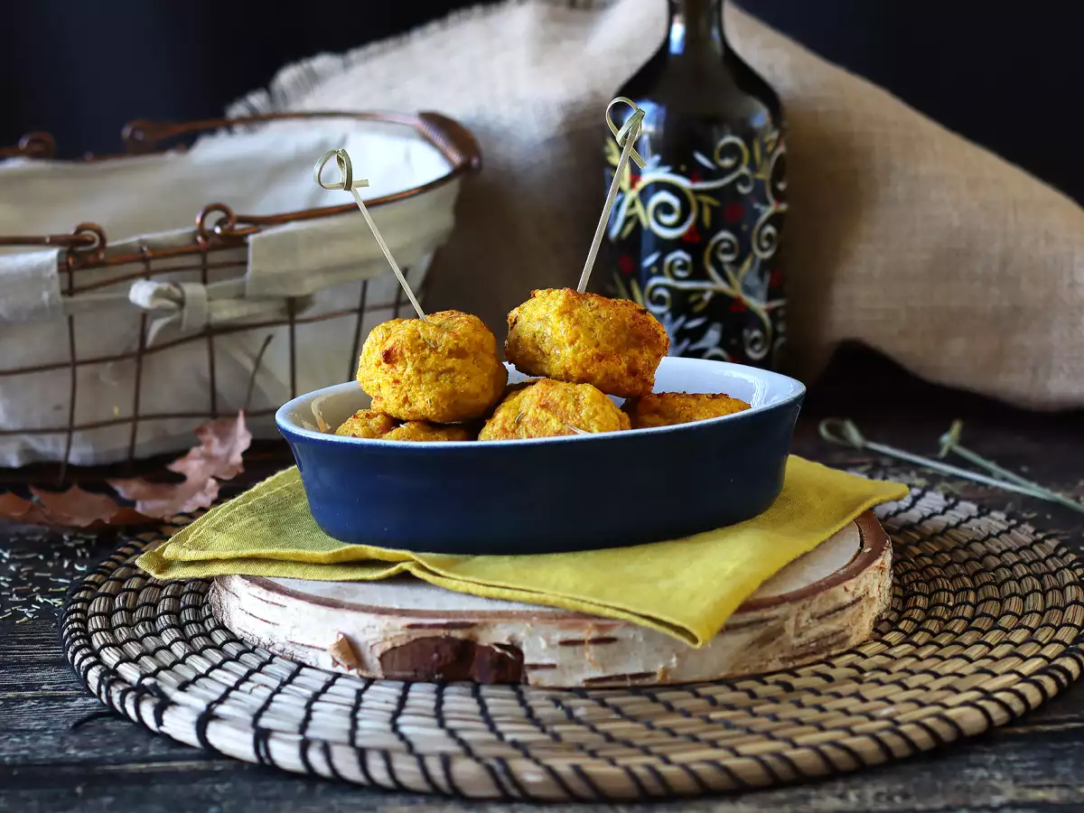 Кюфтета от тиква във фритюрник - снимка 2