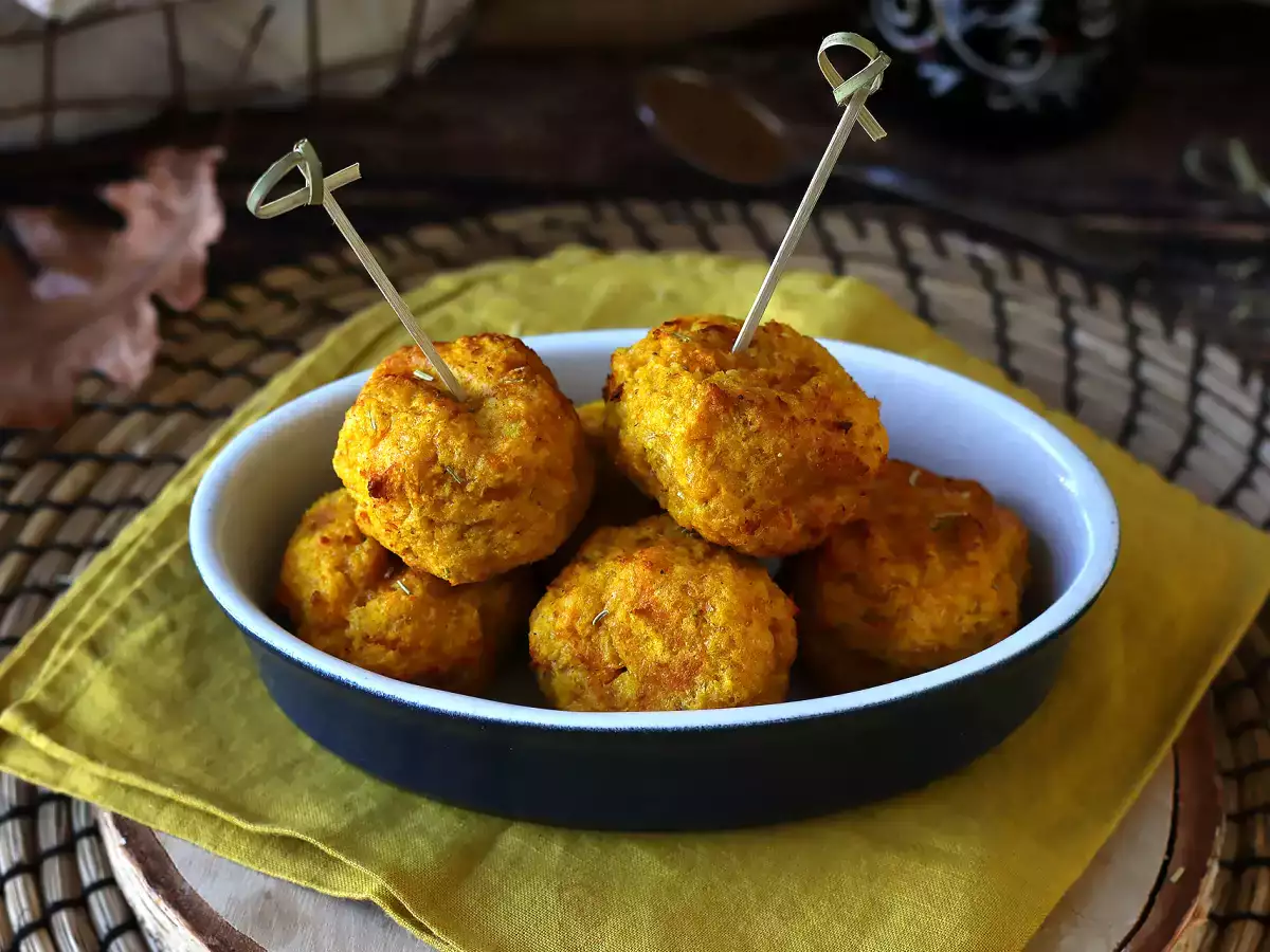 Кюфтета от тиква във фритюрник - снимка 6