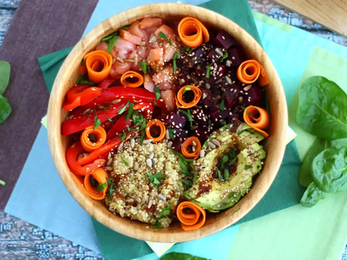 Купа Буда със сьомга - снимка 3