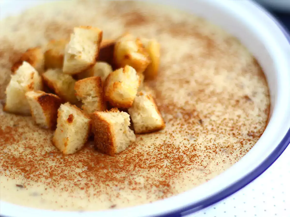 Las gachas, андалуски крем със зелен анасон и канела - снимка 2