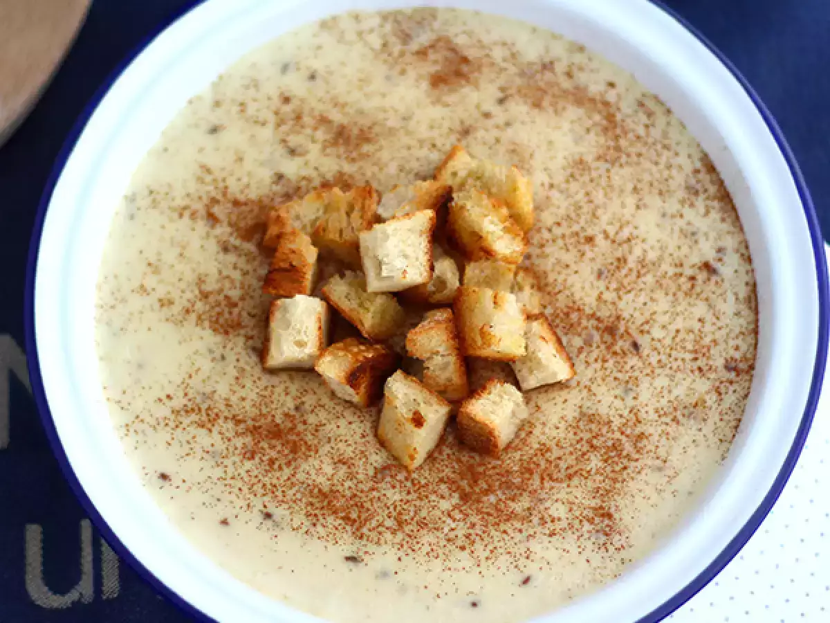 Las gachas, андалуски крем със зелен анасон и канела - снимка 3