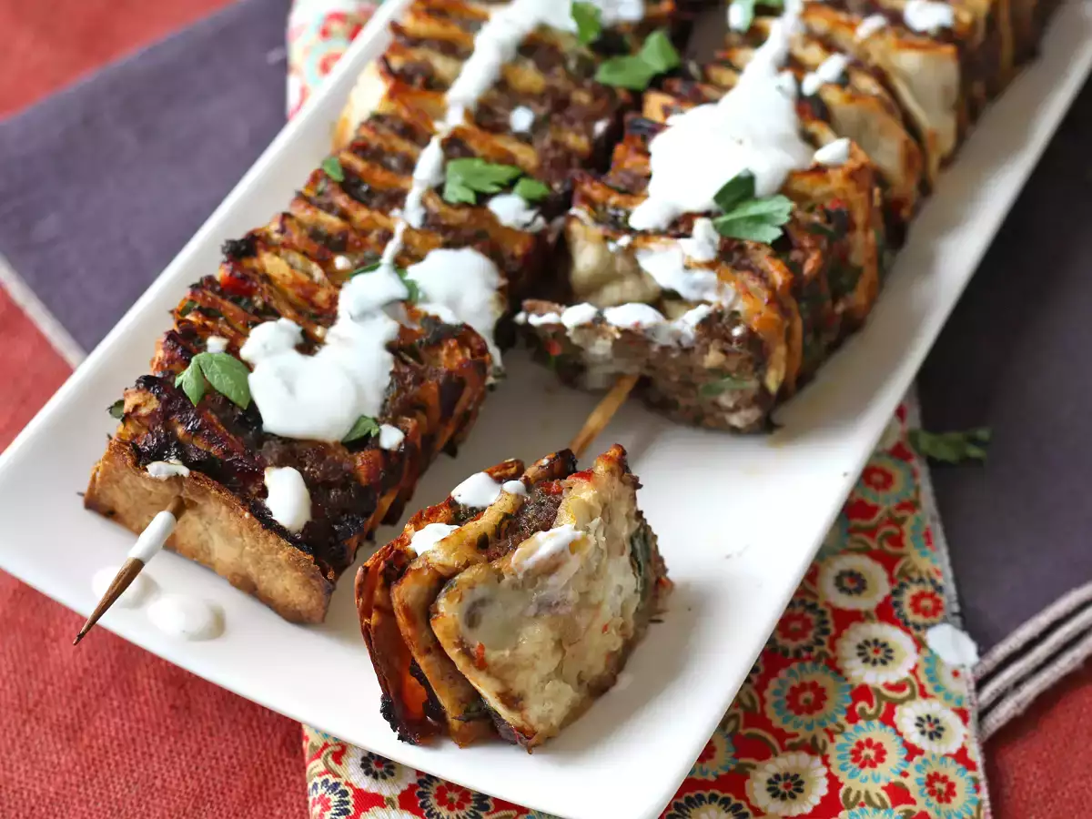 Лаваш кебап с тортили, прочутият лесен кебап, печен на фурна! - снимка 6