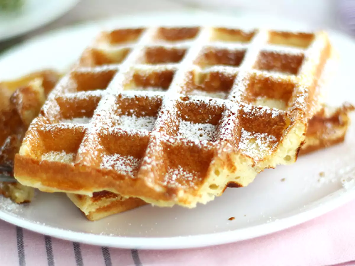 Леки и хрупкави гофрети - снимка 2