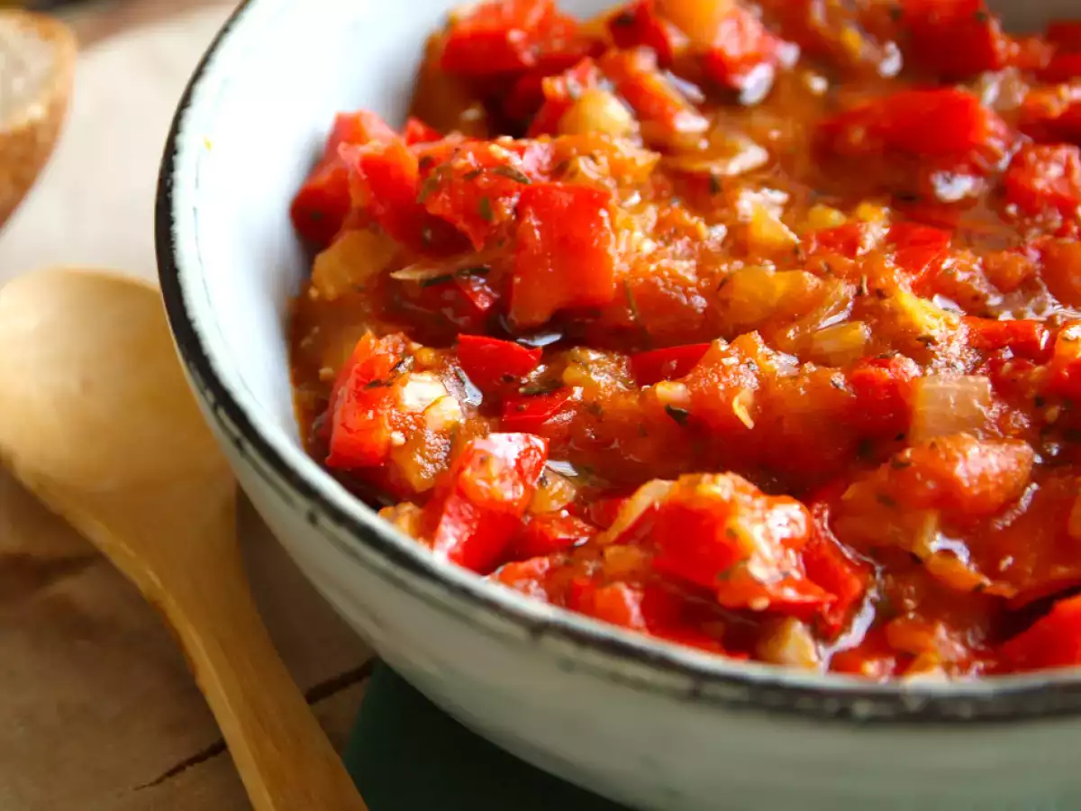 Лесна доматена салата - снимка 3