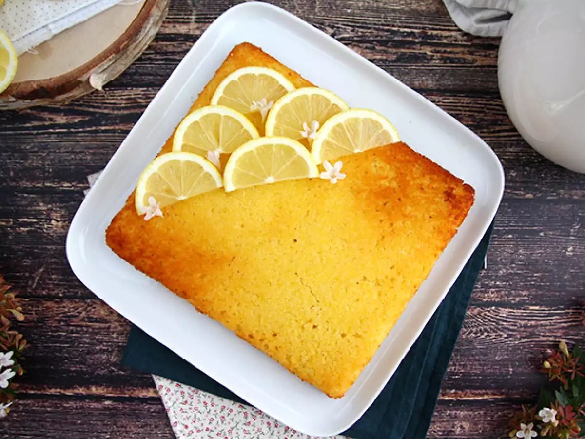 Лесна лимонова торта - снимка 2