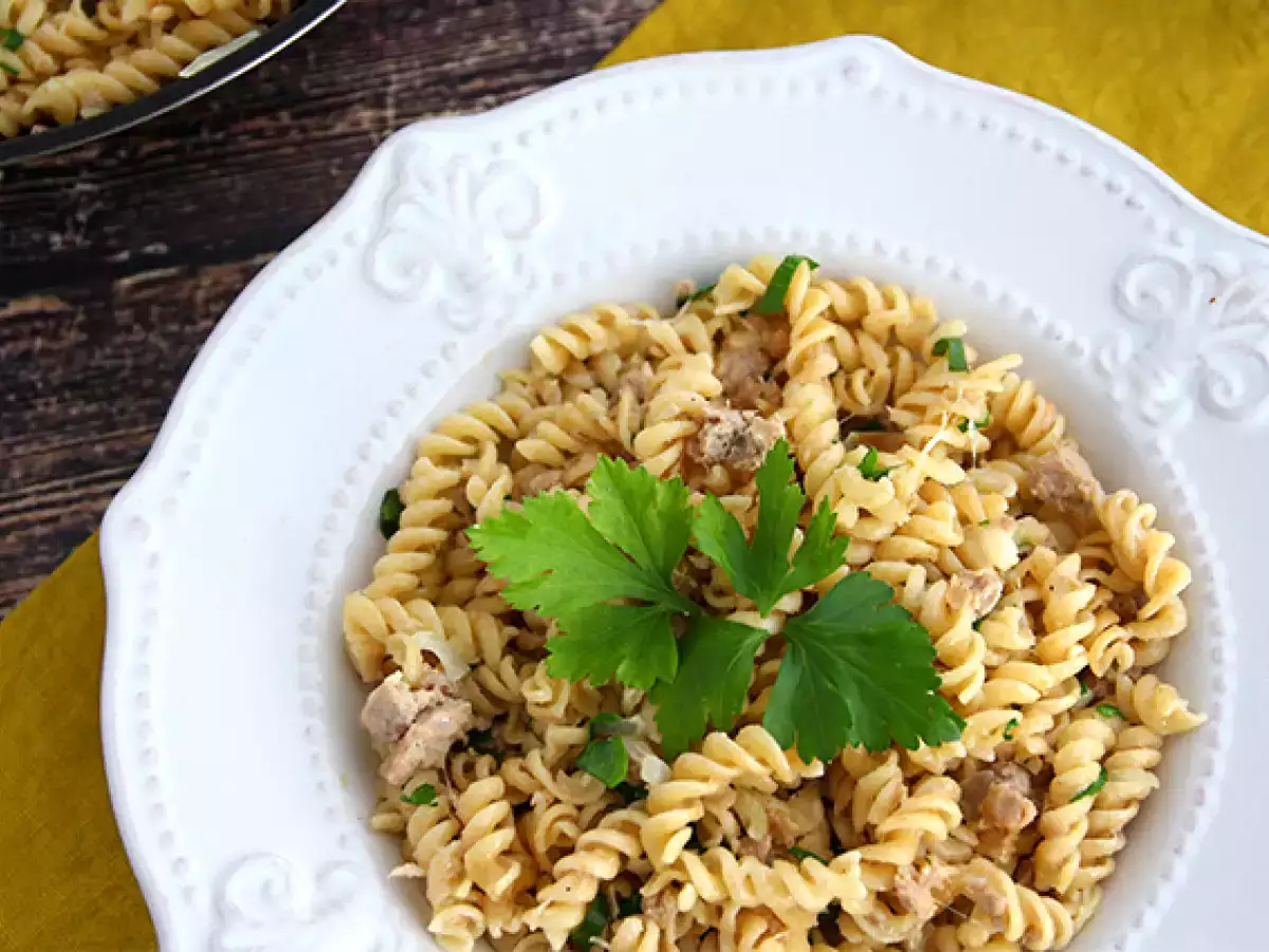 Лесна паста с риба тон - снимка 2