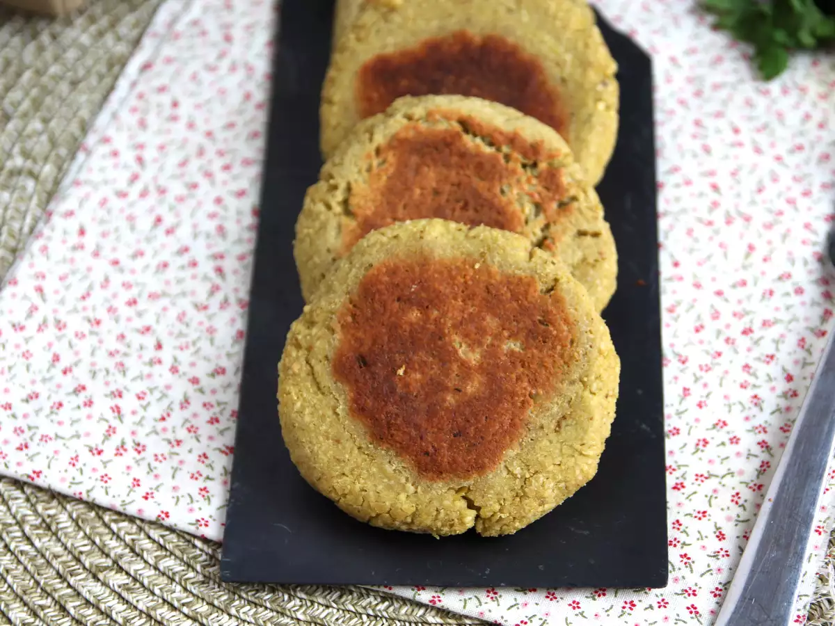 Лесни питки от тофу за вегетарианско ястие - снимка 2