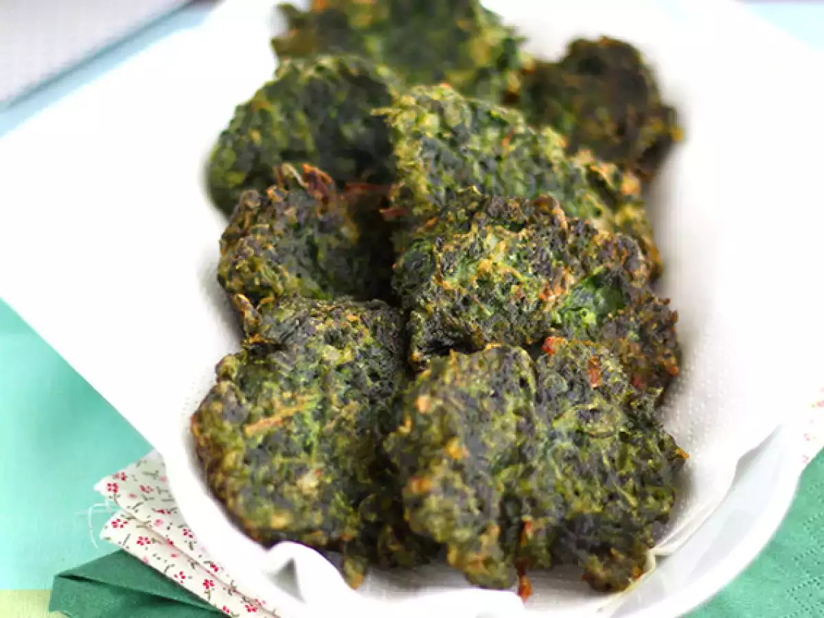 Лесни спаначени фрити - снимка 3