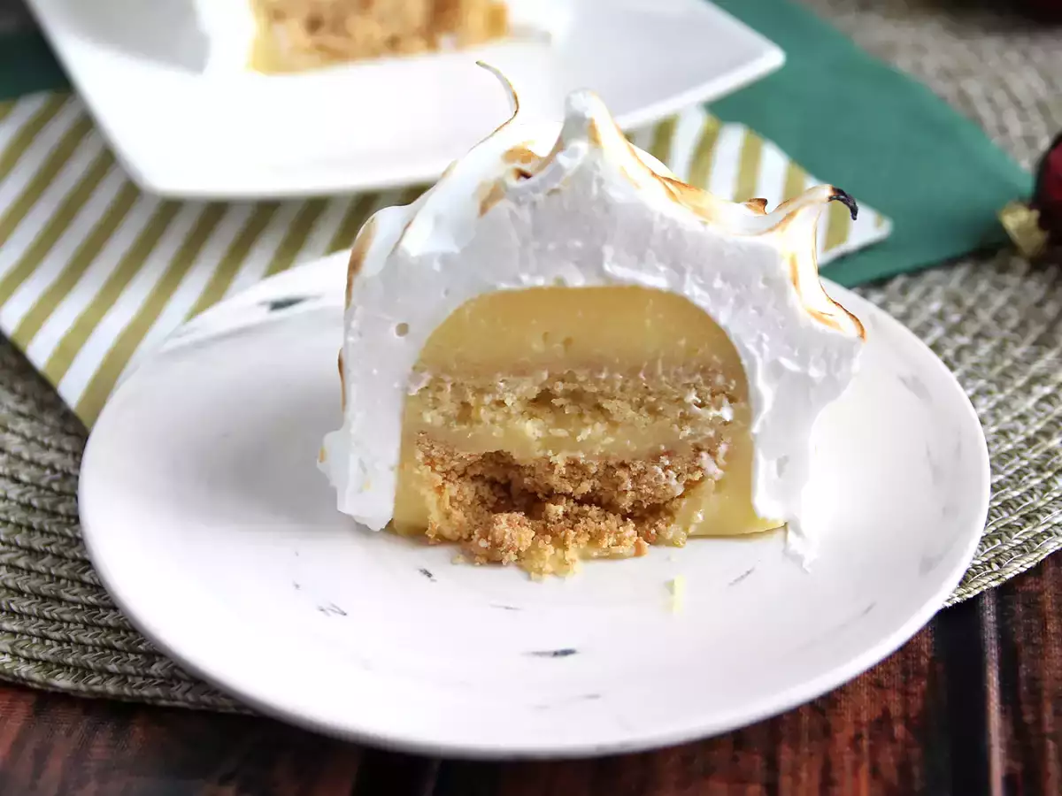 Лимонов пай с меренге - снимка 3