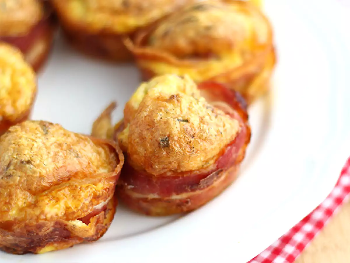 Мъфини с бекон - снимка 2