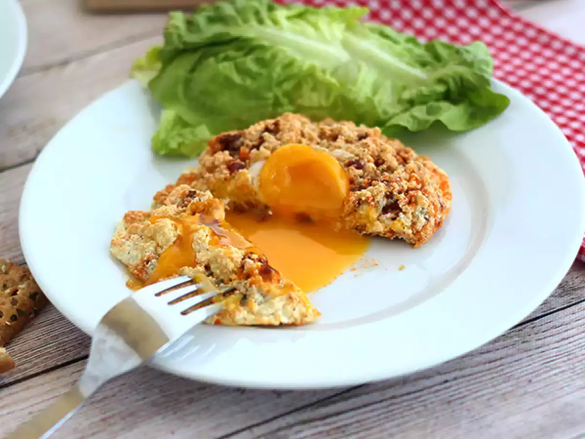 Мътни яйца с чоризо - снимка 2