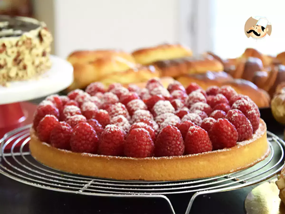 Малинов тарт (бързо и лесно) - снимка 2