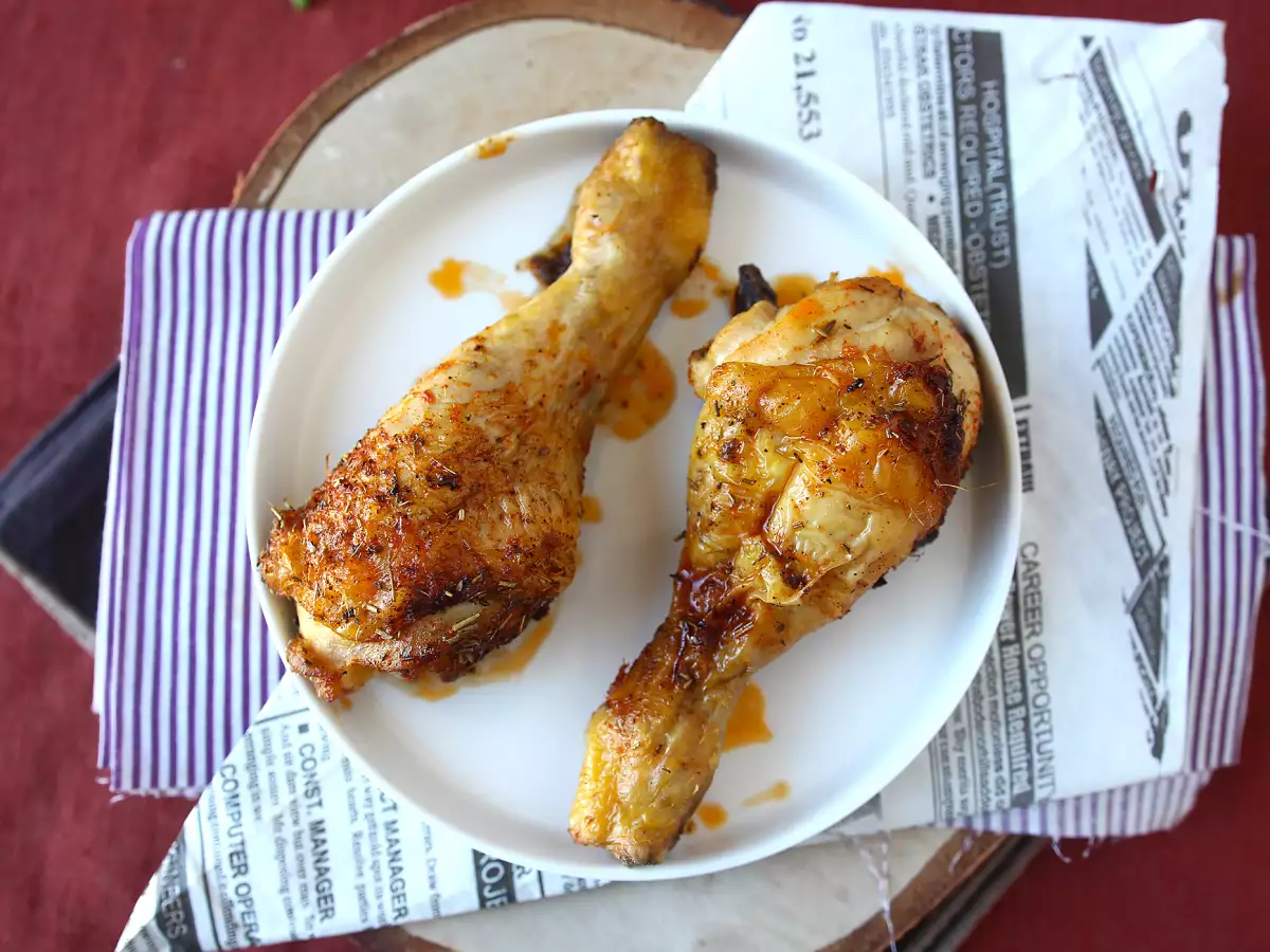 Мариновани на фурна пилешки бутчета - супер бързо за приготвяне! - снимка 4