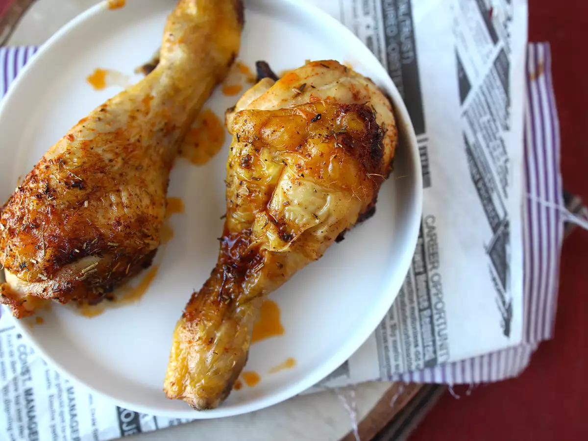 Мариновани на фурна пилешки бутчета - супер бързо за приготвяне! - снимка 5