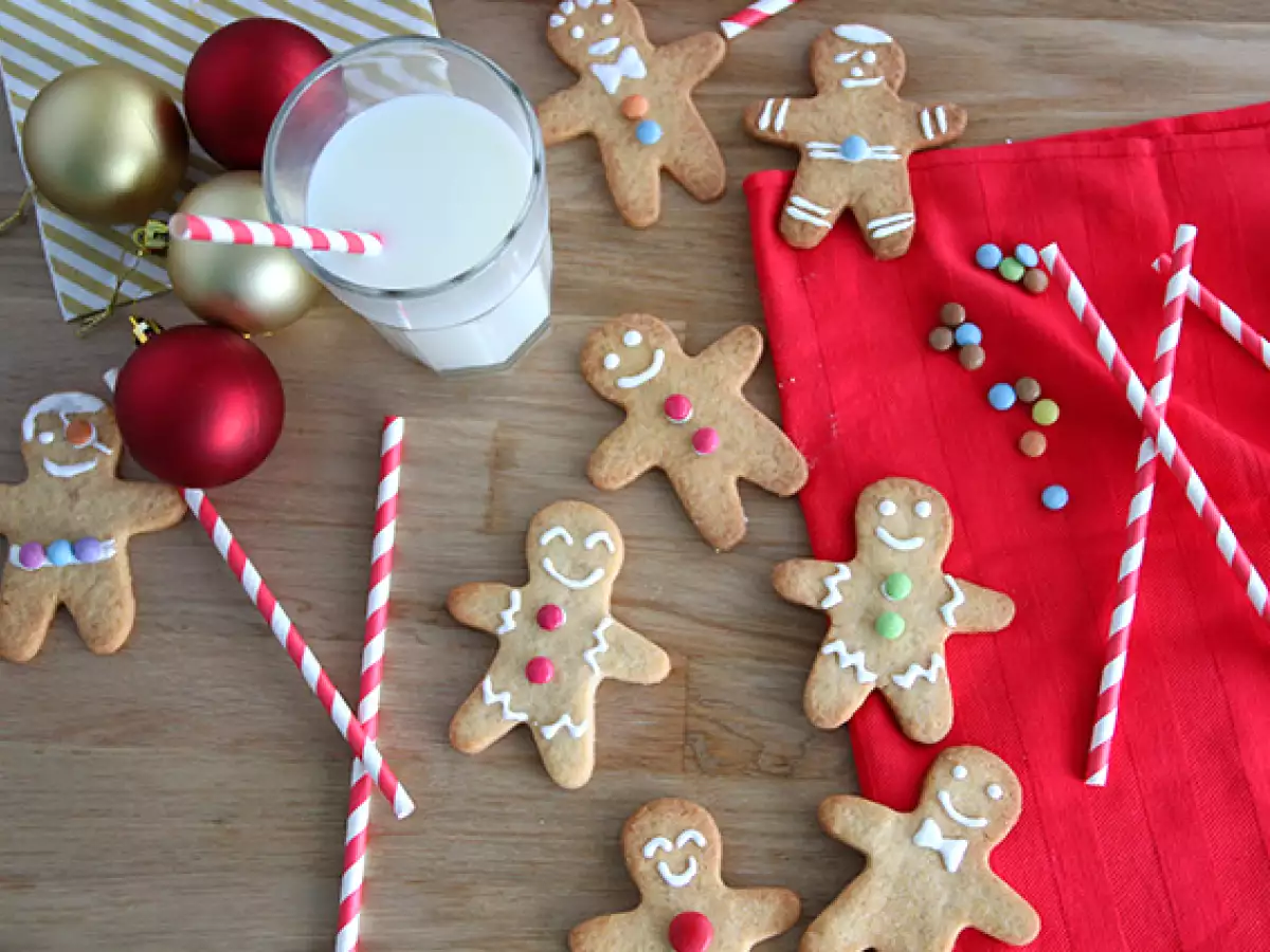 Маслени бисквити човечета – Gingerbread Men - снимка 3