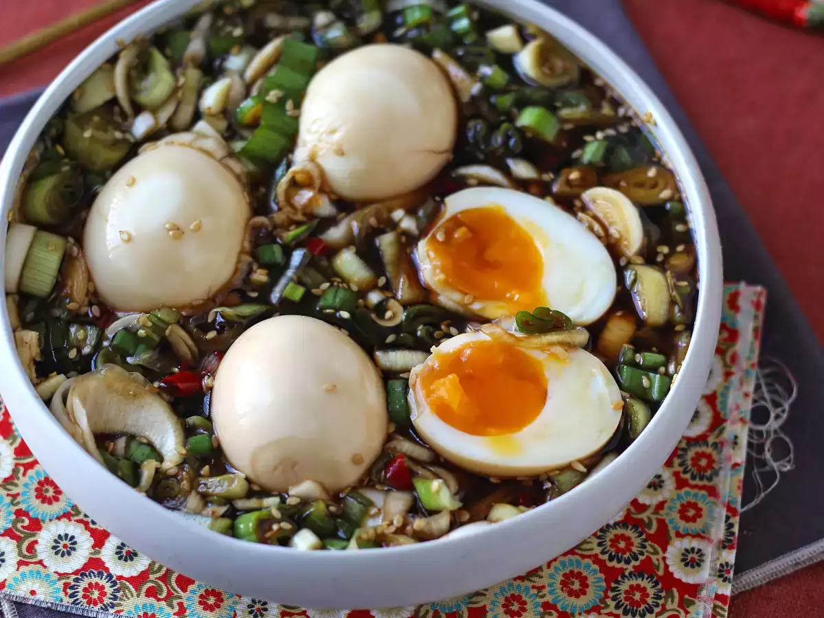 Mayak Gyeran - корейски мариновани яйца - снимка 3