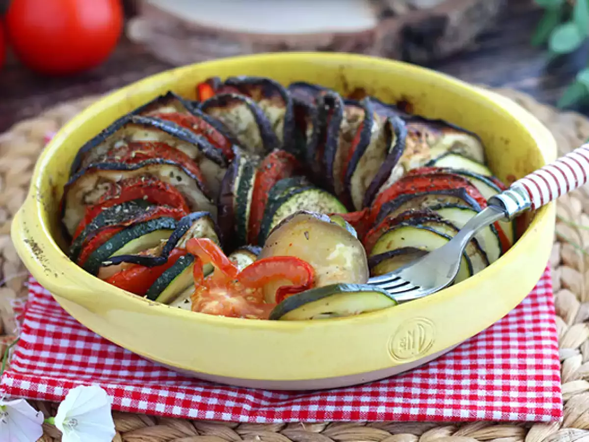 Много лесен провансалски зеленчуков тиан - снимка 5