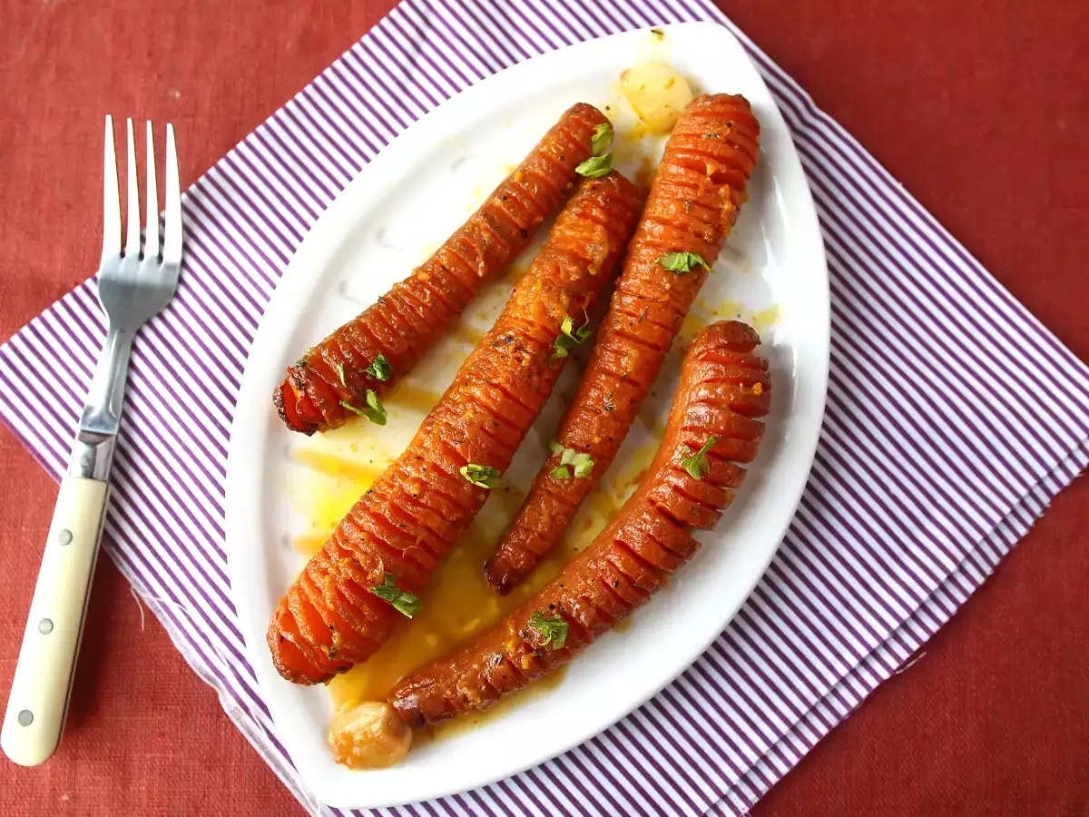 Морков в сос от мед и клементина - снимка 4