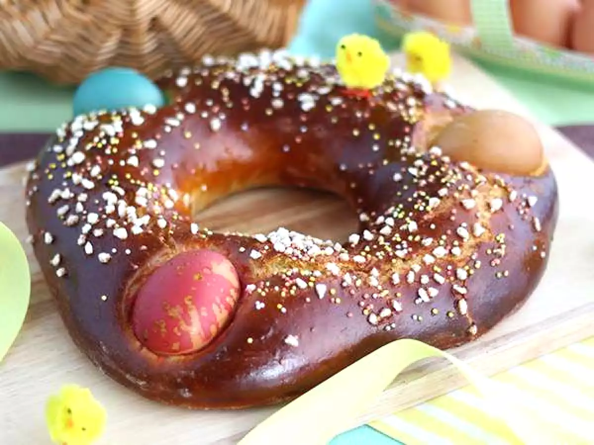 Mouna, традиционният великденски бриош - снимка 3