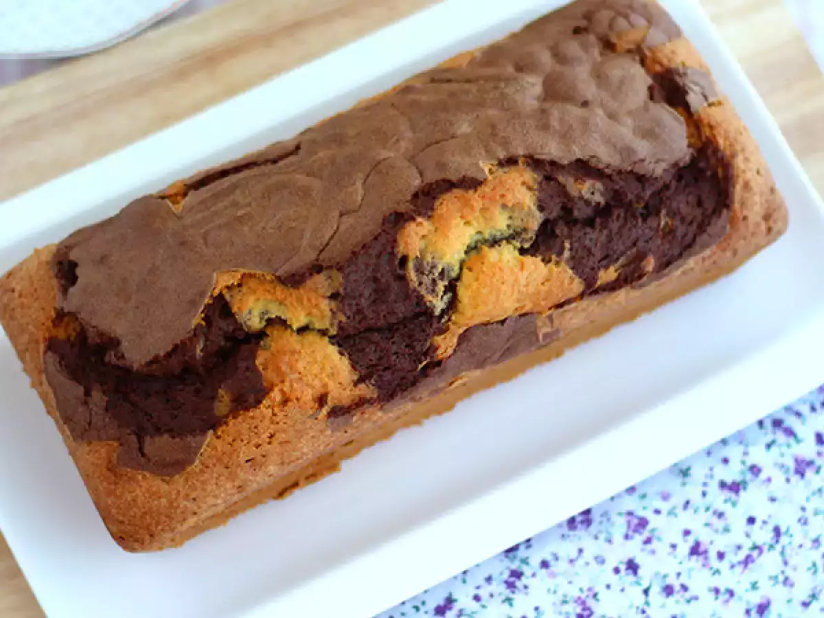 Мраморна торта - снимка 3