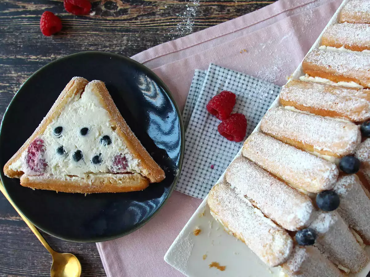 Не ви е необходим калъп, за да направите този червен плодов дюшек! - снимка 6