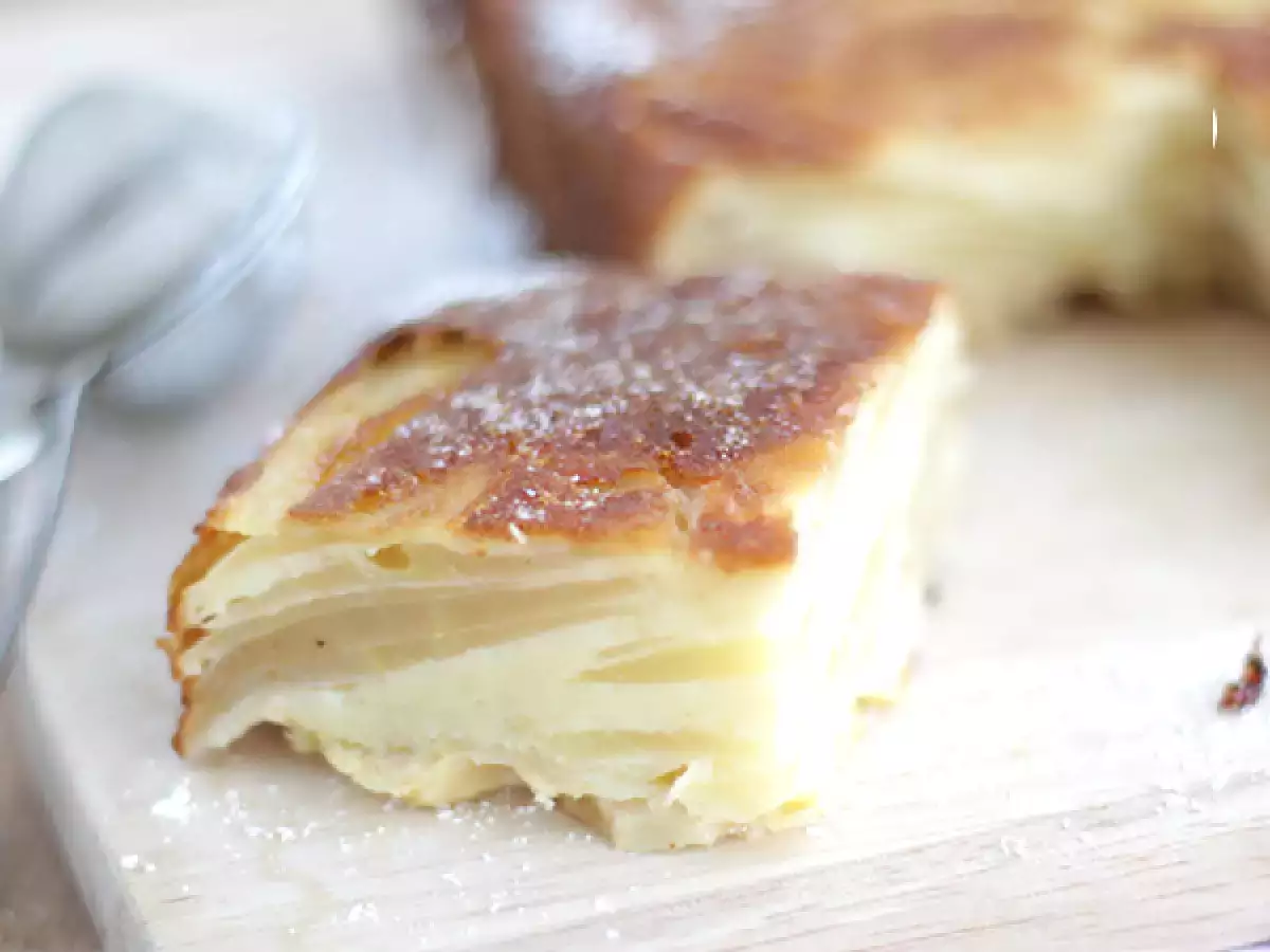 Невидима ябълкова торта - снимка 2