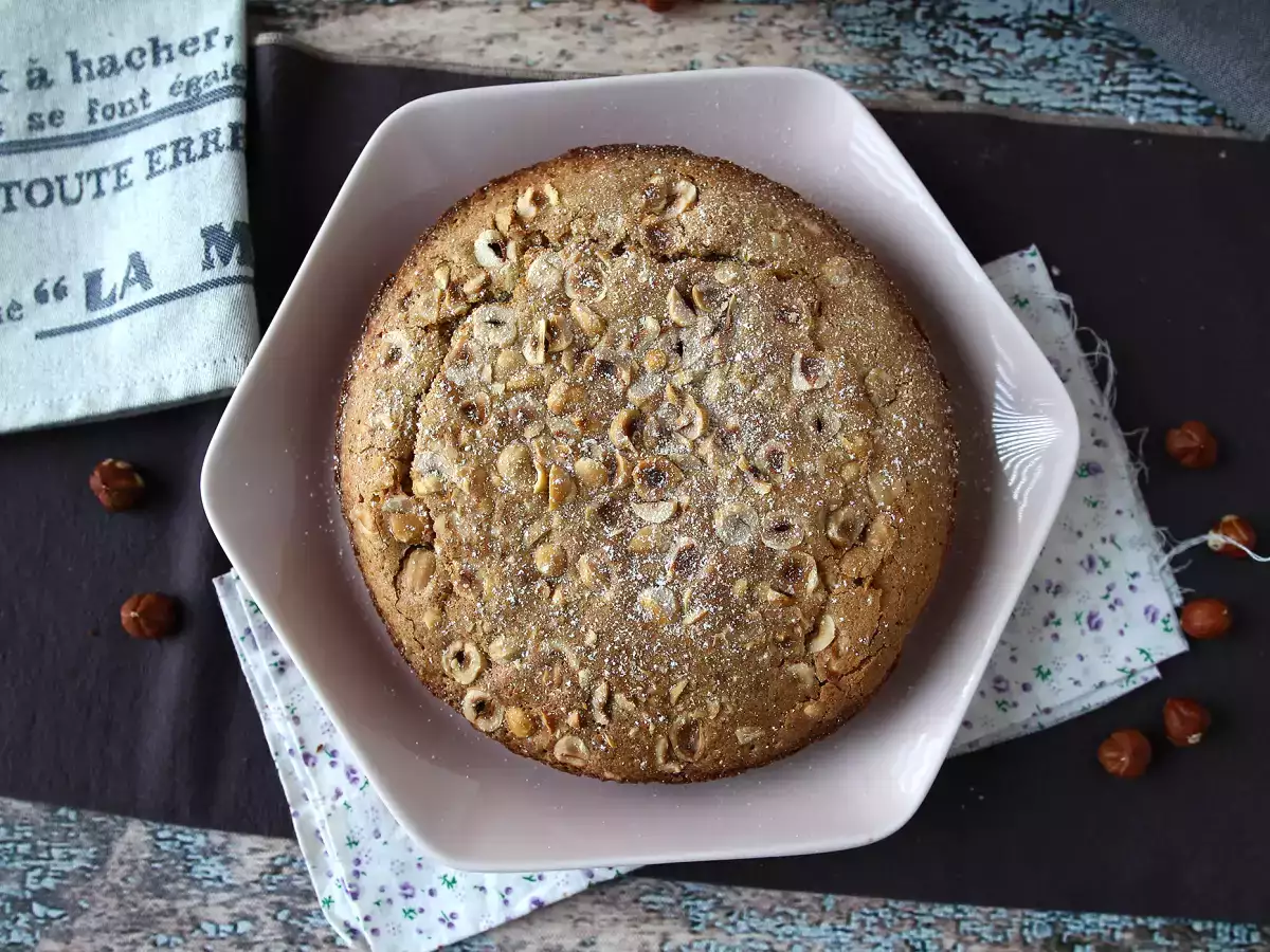 Noisetier, хрупкавата топяща се лешникова торта с 5 съставки! - снимка 4