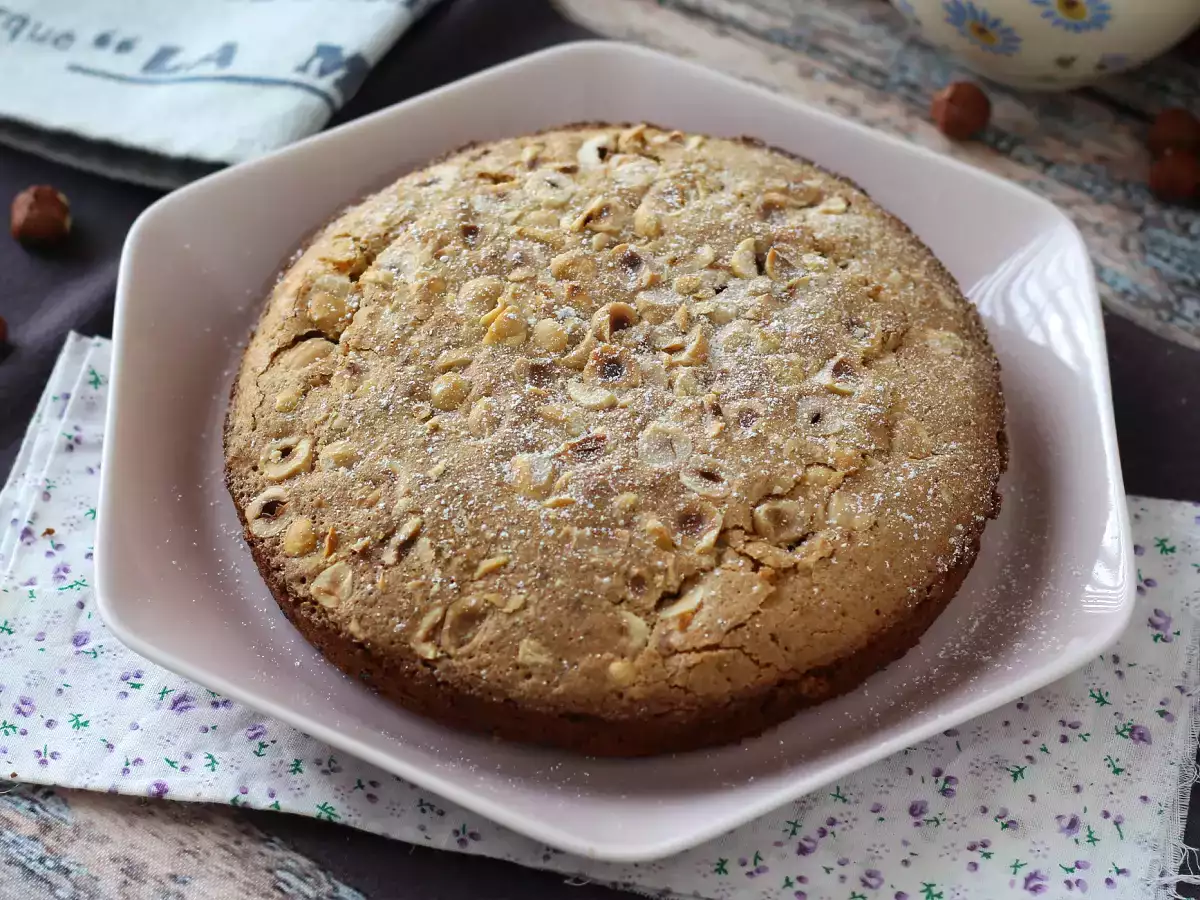 Noisetier, хрупкавата топяща се лешникова торта с 5 съставки! - снимка 5