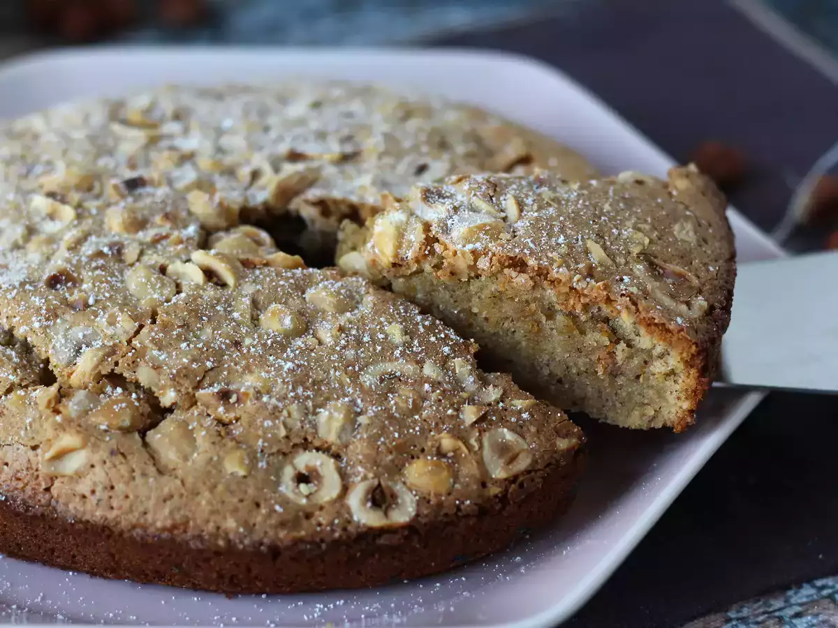 Noisetier, хрупкавата топяща се лешникова торта с 5 съставки! - снимка 6