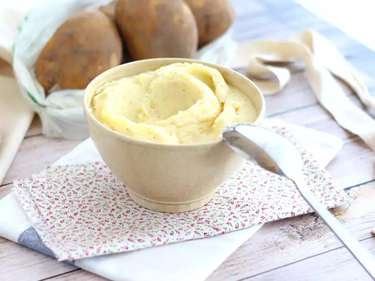 Обикновено домашно картофено пюре - снимка 4